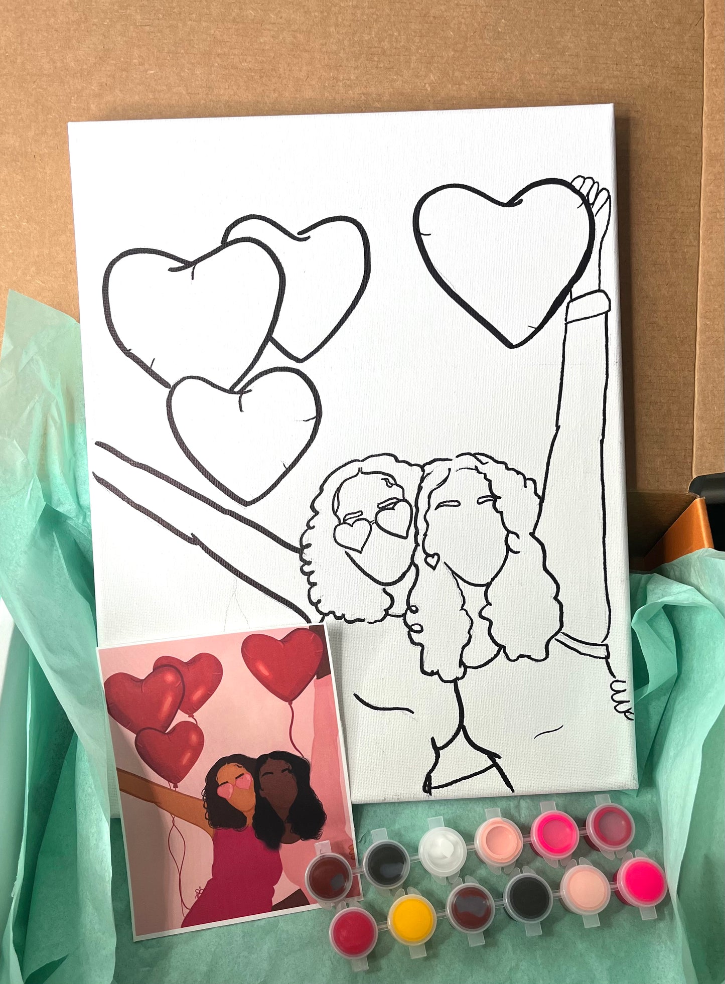 Galentines Day Paint Kit