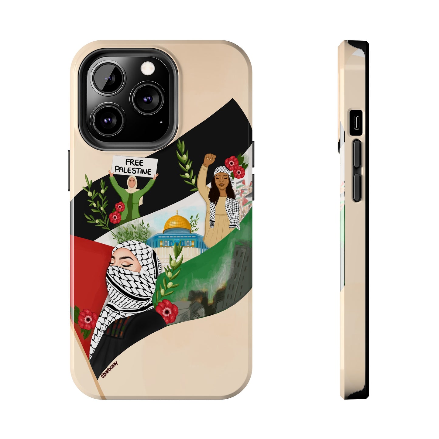 From The River To The Sea Phone Case