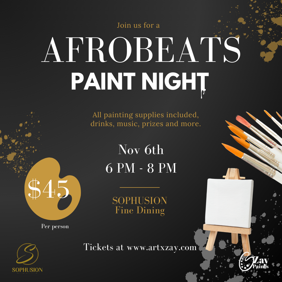 Afrobeats Paint Night