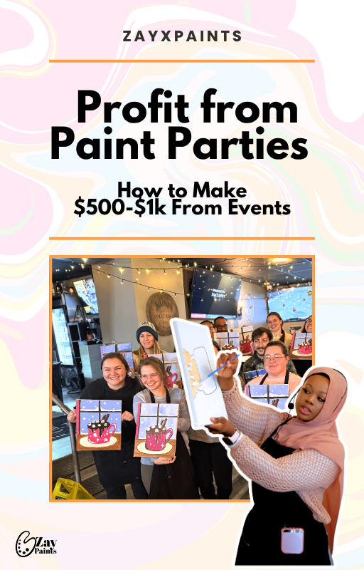 Profit from Paint Parties