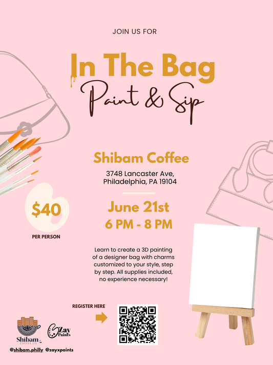 In the Bag: a 3D Paint & Sip