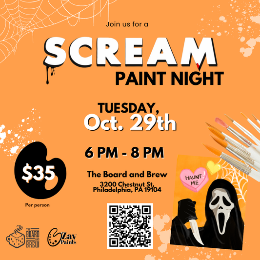 Scream Paint Night