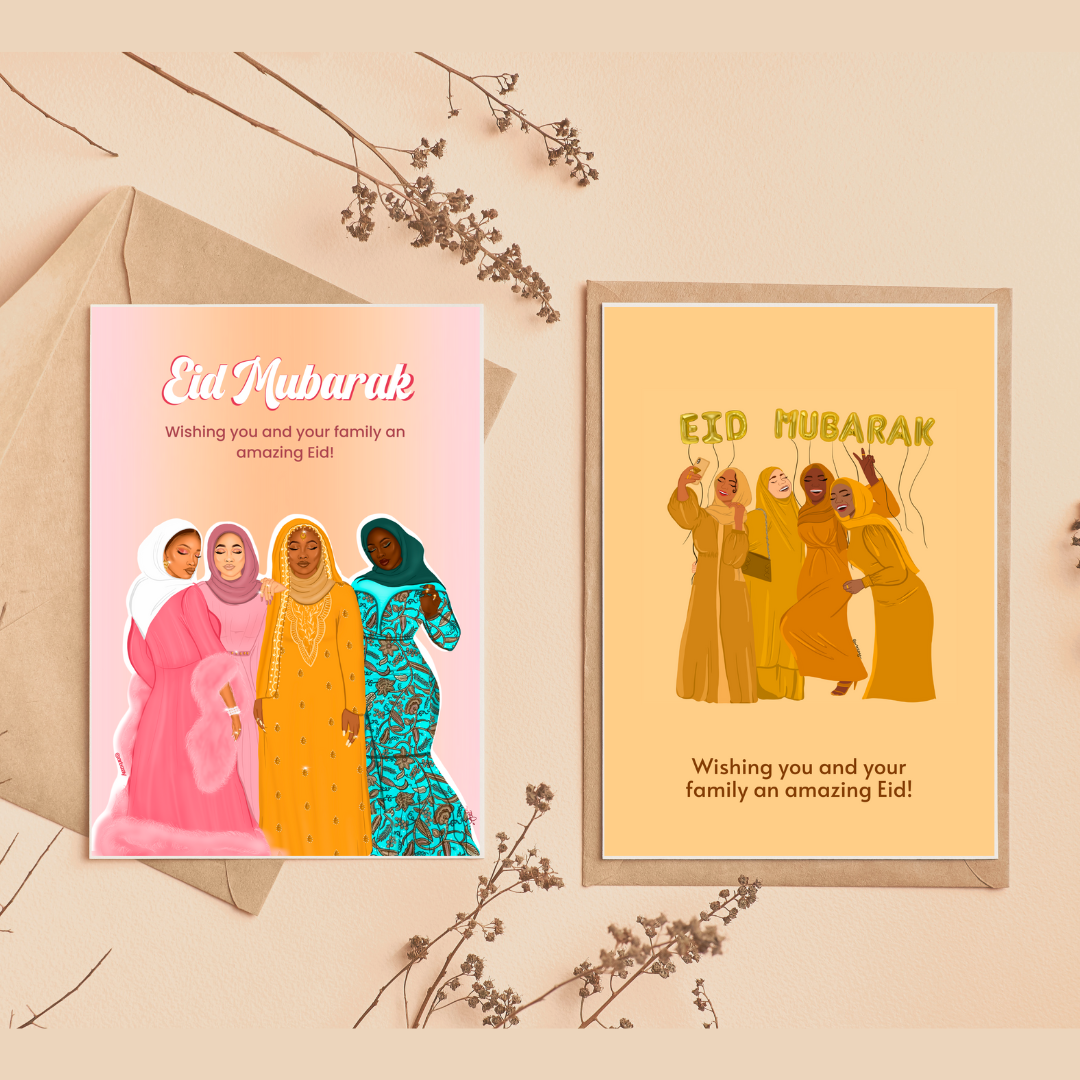 Eid Mubarak Greeting Cards