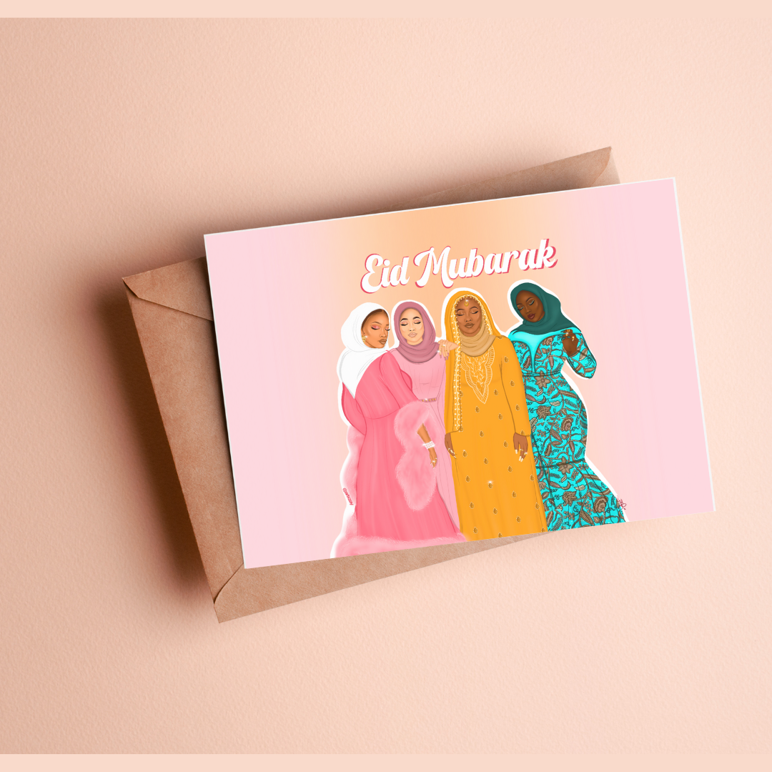 Eid Mubarak Greeting Cards